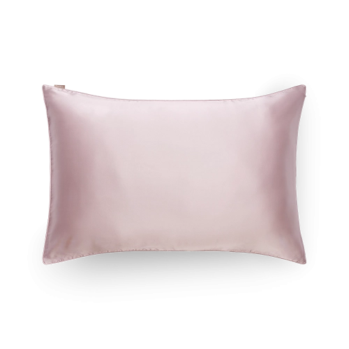 Różowa jedwabna poszewka 50x70 cm Emily’s Pillow